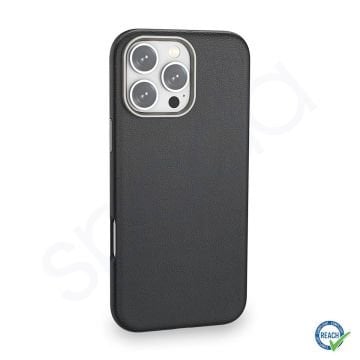 iPhone 16 Pro Max Spada Pelle Magsafe Siyah Kapak