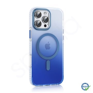 iPhone 16 Pro Max Spada Icon Magsafe Mavi Kapak