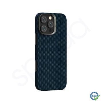 iPhone 16 Pro Spada Premium Kevlar Magsafe Lacivert Kapak