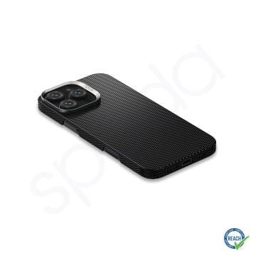 iPhone 16 Pro Spada Premium Kevlar Magsafe Siyah Kapak