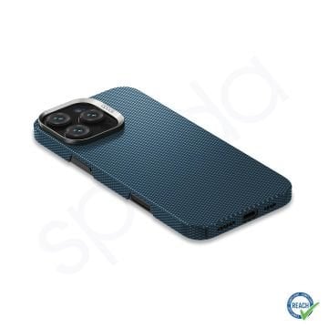 iPhone 16 Pro Max Spada Premium Kevlar Magsafe Lacivert Kapak