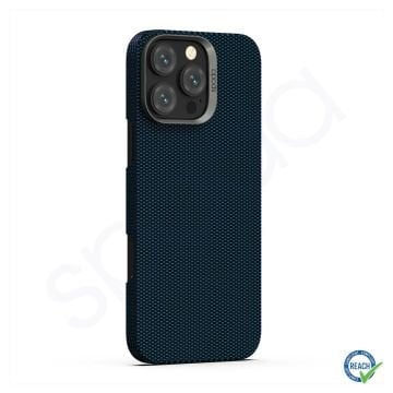 iPhone 16 Pro Max Spada Premium Kevlar Magsafe Lacivert Kapak