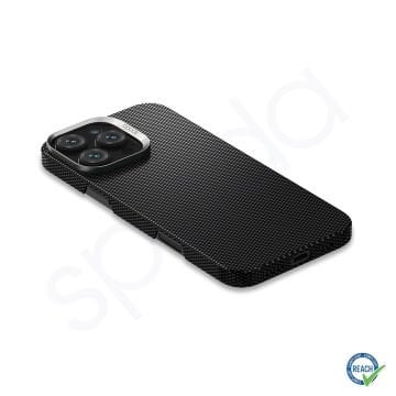 iPhone 16 Pro Max Spada Premium Kevlar Magsafe Siyah Kapak