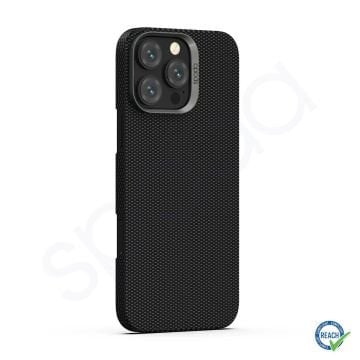 iPhone 16 Pro Max Spada Premium Kevlar Magsafe Siyah Kapak