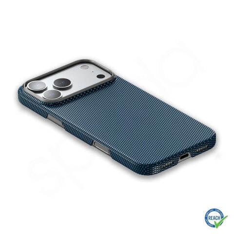 iPhone 17 Pro Max Spada Premium Kevlar Magsafe Lacivert Kılıf