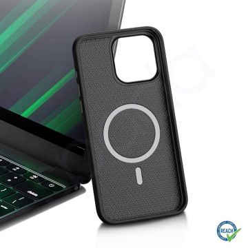 iPhone 14 Pro Spada Pelle Magsafe Gray Kapak