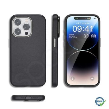 iPhone 14 Pro Max Spada Pelle Magsafe Dark Blue Kapak