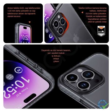 iPhone 14 Plus Spada Armor Black Kapak