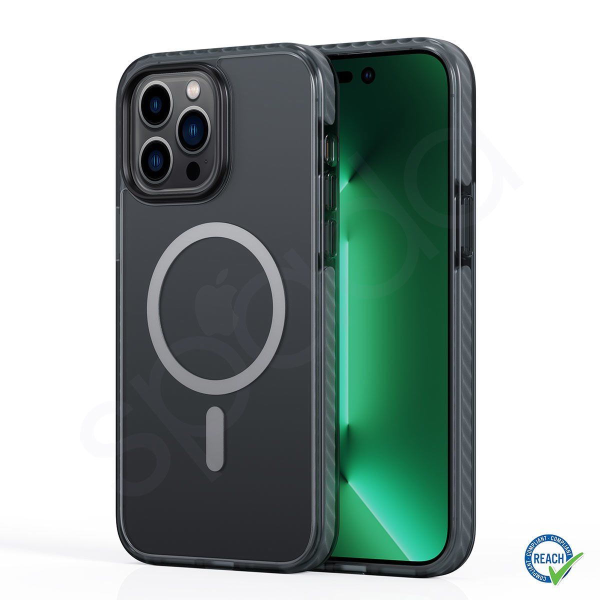 iPhone 13 Pro Max Spada Armor Magsafe Black Kapak