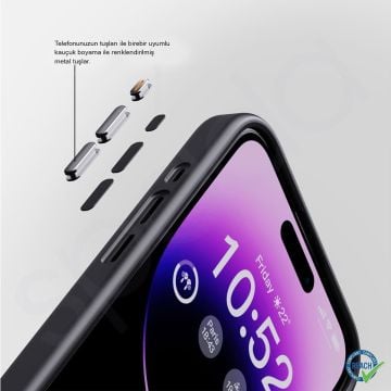 iPhone 13 Pro Spada Panzer Magsafe Black Kapak