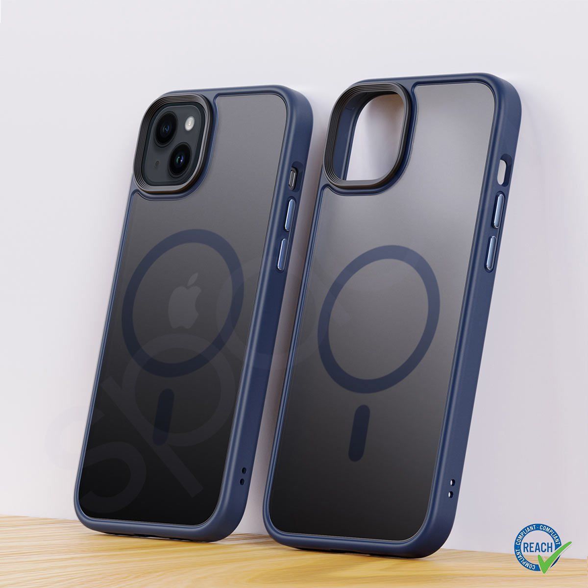 iPhone 11 Spada Panzer Magsafe Dark Blue Kapak