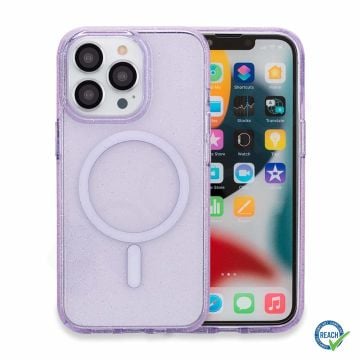 iPhone 14 Pro Max Spada Diamond Magsafe Purple Kapak