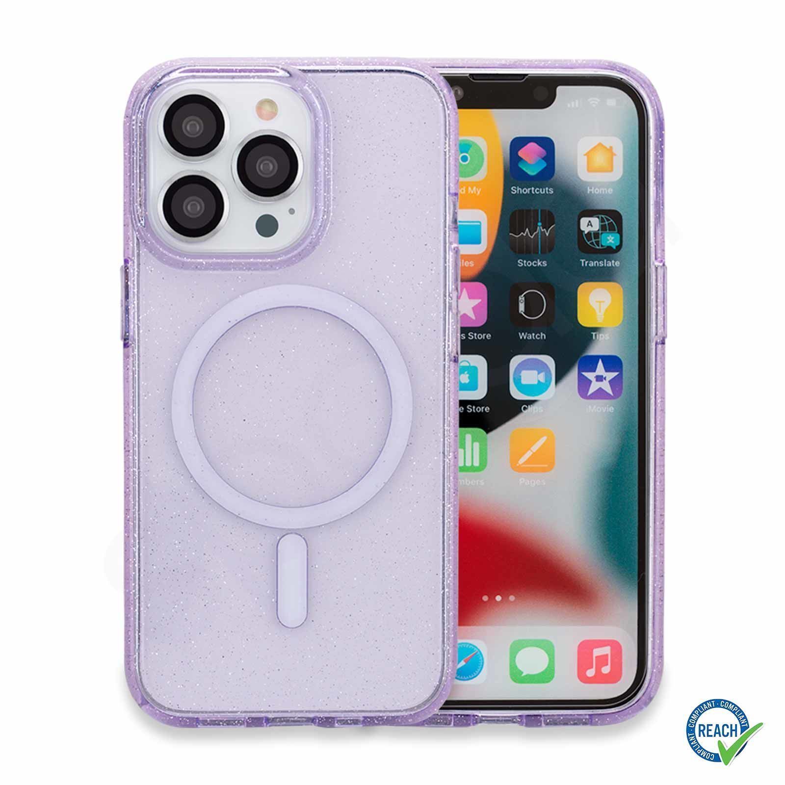 iPhone 14 Pro Spada Diamond Magsafe Purple Kapak
