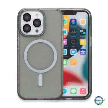 iPhone 13 Pro Max Spada Diamond Magsafe Black Kapak