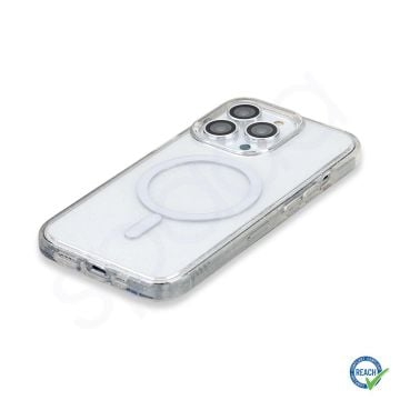 iPhone 13 Pro Max Spada Diamond Magsafe Silver Kapak