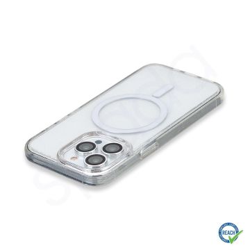 iPhone 14 Pro Spada Diamond Magsafe Silver Kapak