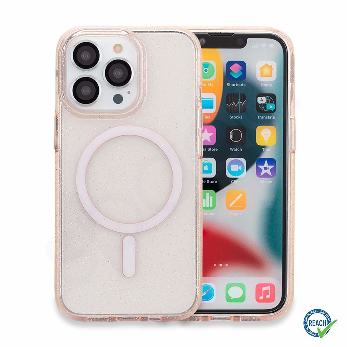 iPhone 12 Pro Max Spada Diamond Magsafe Gold Kapak