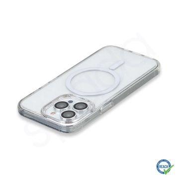 iPhone 12 Pro Max Spada Diamond Magsafe Silver Kapak