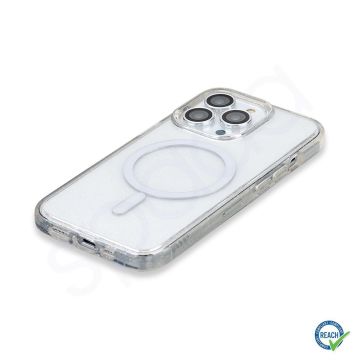 iPhone 11 Spada Diamond Magsafe Silver Kapak