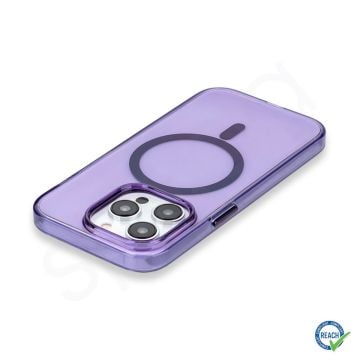 iPhone 14 Pro Max Spada Premium Magsafe Deep Purple Kapak