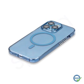 iPhone 14 Pro Spada Premium Magsafe Blue Kapak
