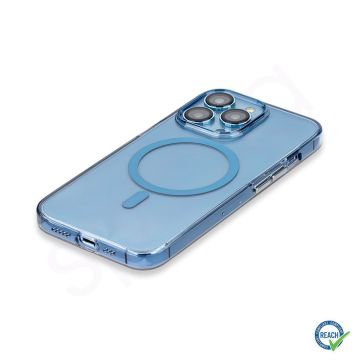 iPhone 14 Plus Spada Premium Magsafe Blue Kapak