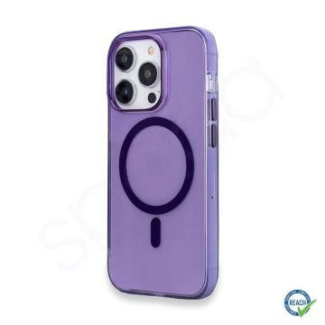 iPhone 14 Plus Spada Premium Magsafe Deep Purple Kapak