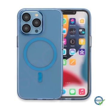 iPhone 13 Pro Max Spada Premium Magsafe Blue Kapak