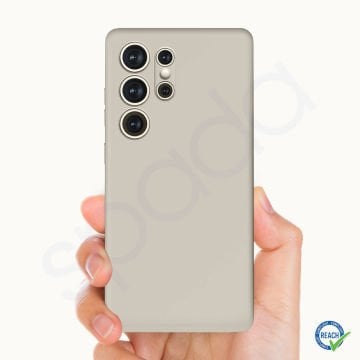 Samsung S25 Ultra Spada Silikon Magsafe Kılıf - Gri