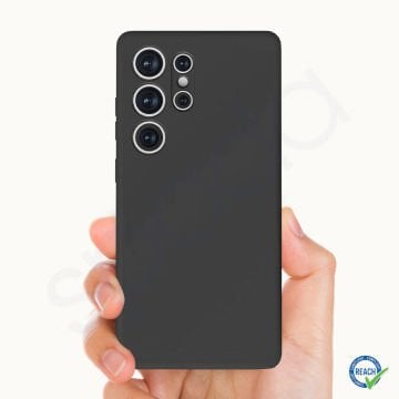 Samsung S25 Ultra Spada Silikon Magsafe Kılıf - Siyah