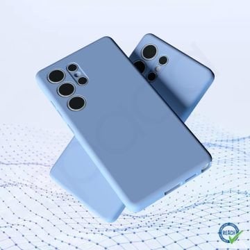 Samsung S25 Ultra Spada Silikon Magsafe Kılıf - Uçuk Mavi