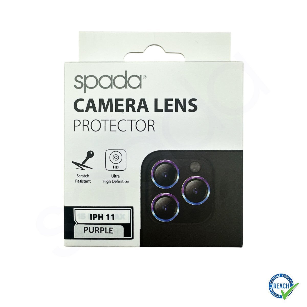 iPhone 11 Spada Kamera Lens Koruyucu - Purple