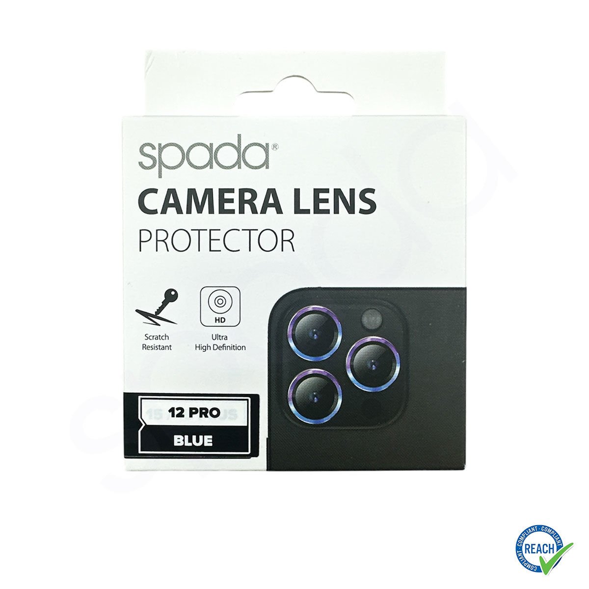 iPhone 12 Pro Spada Kamera Lens Koruyucu - Blue