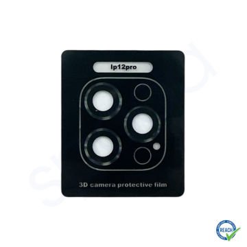 iPhone 12 Pro Spada Kamera Lens Koruyucu - Black