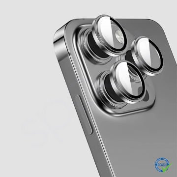 iPhone 12 Pro Spada Kamera Lens Koruyucu - Silver