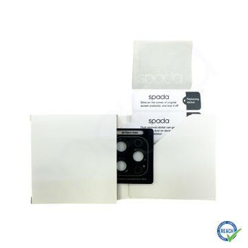 iPhone 12 Pro Max Spada Kamera Lens Koruyucu - Black