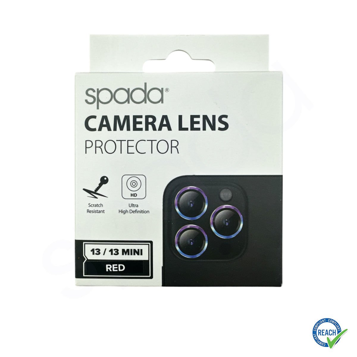 iPhone 13 Spada Kamera Lens Koruyucu - Red