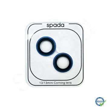 iPhone 13 Mini Spada Kamera Lens Koruyucu - Blue