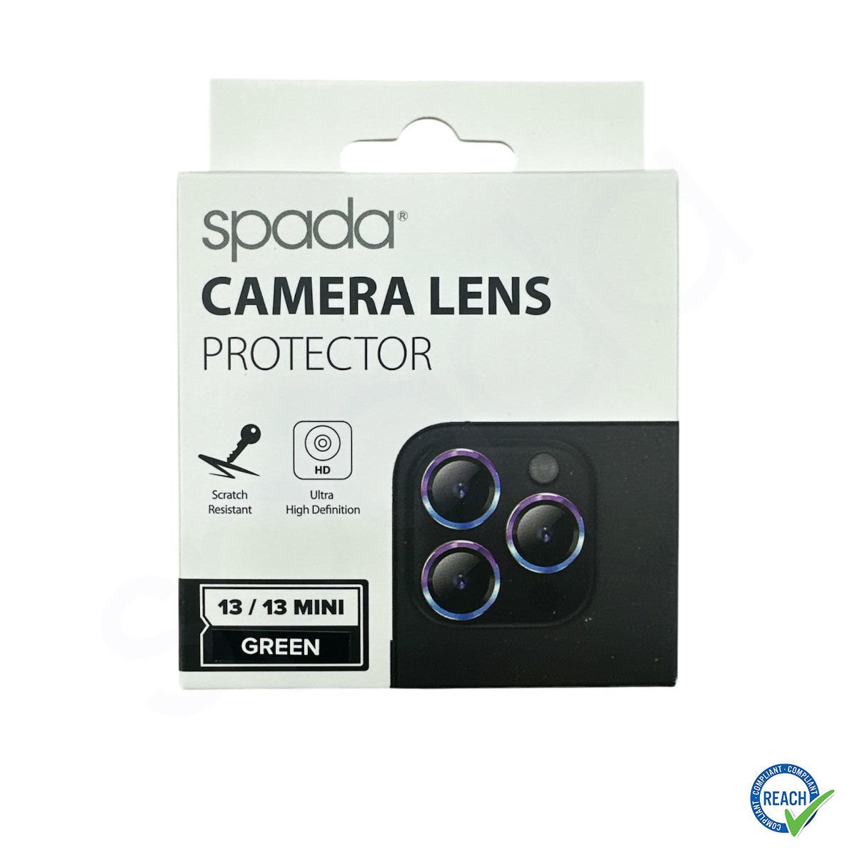 iPhone 13 Mini Spada Kamera Lens Koruyucu - Green