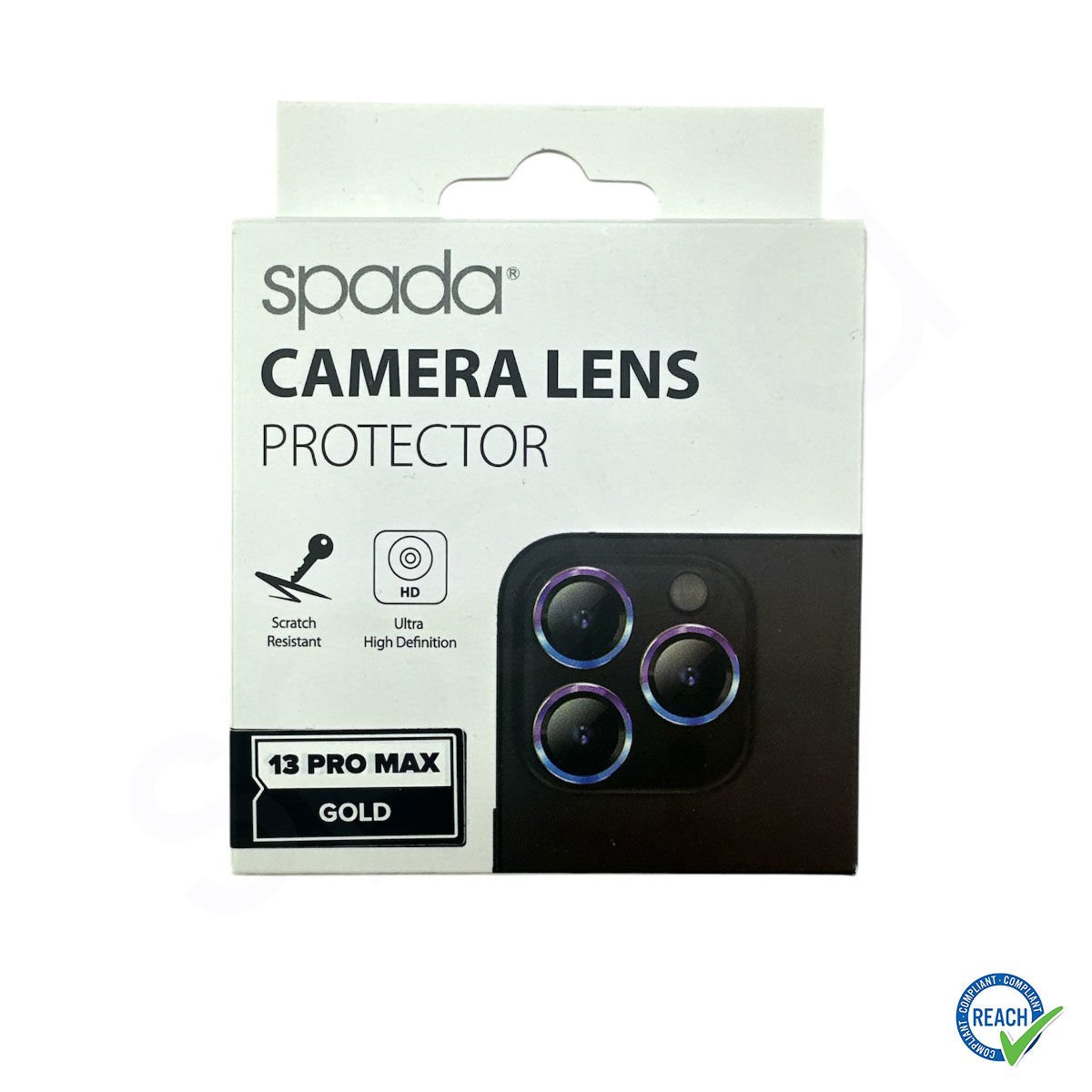 iPhone 13 Pro Spada Kamera Lens Koruyucu - Gold