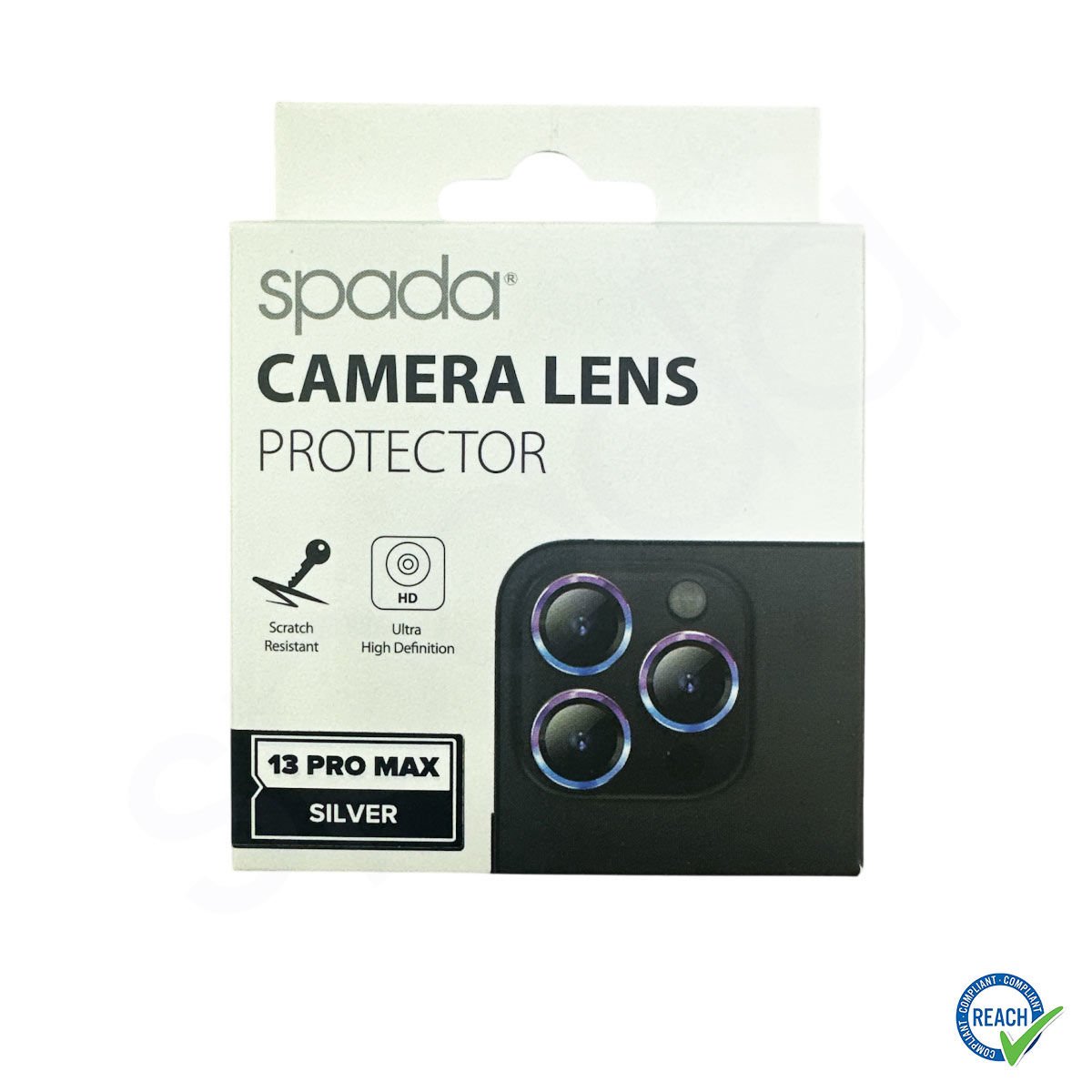 iPhone 13 Pro Spada Kamera Lens Koruyucu - Silver