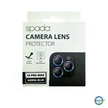 iPhone 13 Pro Max Spada Kamera Lens Koruyucu - Sierra Blue