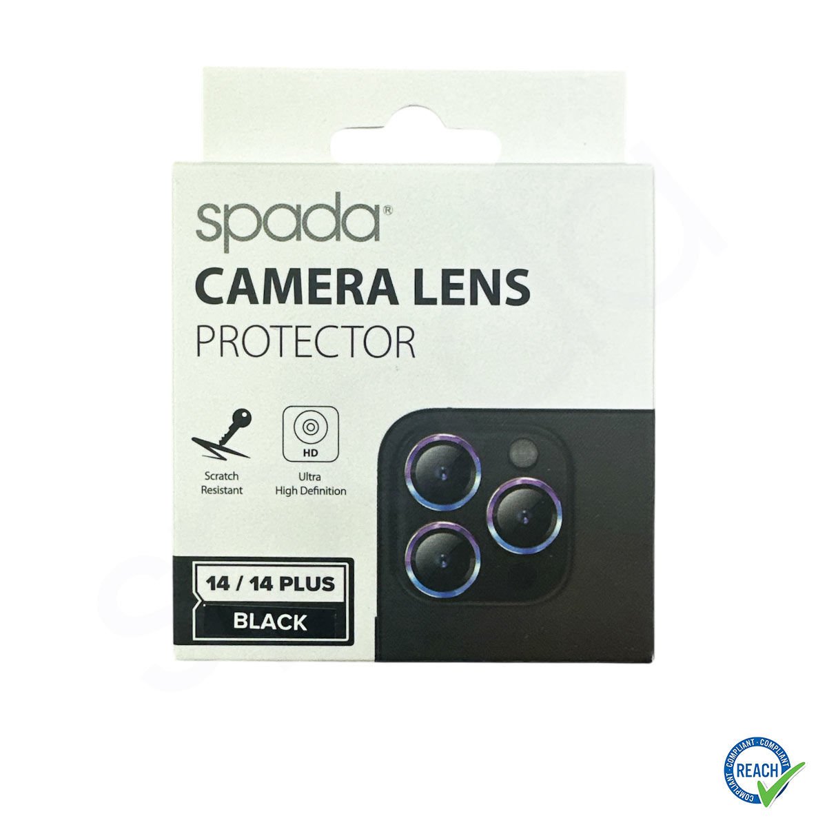 iPhone 14 Spada Kamera Lens Koruyucu - Black