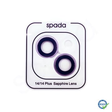 iPhone 14 Spada Kamera Lens Koruyucu - Purple