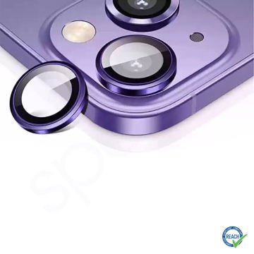 iPhone 14 Spada Kamera Lens Koruyucu - Purple