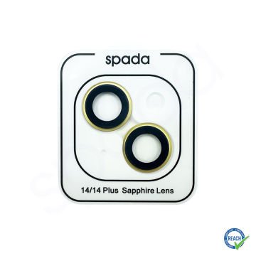 iPhone 14 Spada Kamera Lens Koruyucu - Yellow