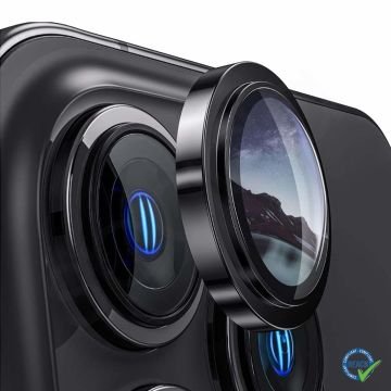 iPhone 14 Pro Spada Kamera Lens Koruyucu - Black