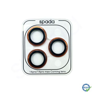 iPhone 14 Pro Spada Kamera Lens Koruyucu - Orange