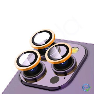 iPhone 14 Pro Spada Kamera Lens Koruyucu - Orange