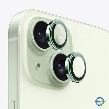 iPhone 15 Spada Kamera Lens Koruyucu - Green